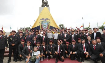Un grupo de 159 excombatientes, entre oficiales, conscriptos, reservistas y miembros de resistencia, asistió al evento. Foto: Expreso