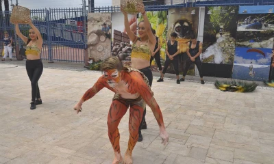 Fiesta en agradecimiento a la Madre Tierra - Foto: El Universo