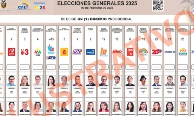 Las Elecciones Generales 2025 se llevarán a cabo el domingo / Foto: cortesía CNE