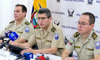 A excepción de Esmeraldas, estas provincias se encuentran desde el miércoles bajo el nuevo estado de excepción / Foto: cortesía Policía