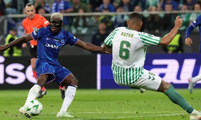 Moisés Caicedo anotó el cuarto gol en la final ante el Betis / Foto: EFE