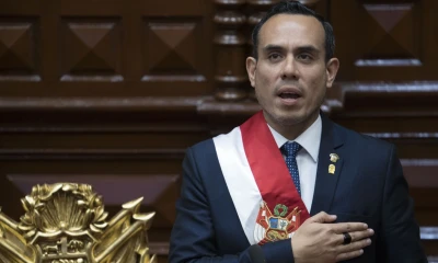 La primera mujer presidenta de Perú quedó destituida tras dos años y diez meses en el cargo/ Foto: cortesía EFE