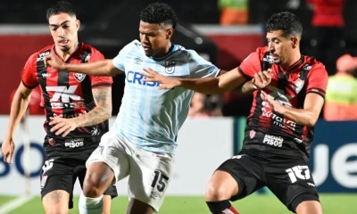 Luis Moreno fue la figura del partido en Brasil / Foto: cortesía Universidad Católica 