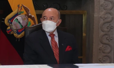 Luis Gallegos dimitió en medio del impasse con Argentina / Foto: EFE