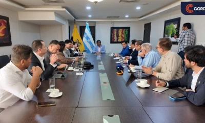 Durante el encuentro se analizó la sobretasa impuesta por Estados Unidos a determinados productos ecuatorianos / Foto: cortesía Cordex