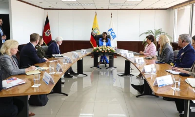 Christopher Dodd y Laura Richardson participaron en el encuentro / Foto: cortesía Fiscalía 
