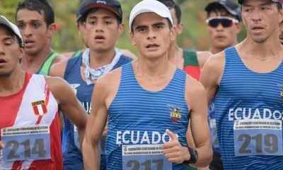 Marchista Jordy Jiménez hizo realidad el sueño de ir a los Juegos Olímpicos/ Foto: cortesía Ministerio del Deporte