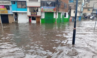 A nivel nacional se han registrado 3.117 eventos adversos por las lluvias / Foto: cortesía Bomberos Quito