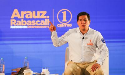 Andrés Arauz y Juan Fernando Velasco no podrán votar / Foto EFE