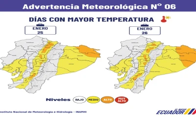 Las 2 provincias amazónicas junto a Imbabura, Pichincha y Cotopaxi aparecen en la advertencia del INAMHI/ Foto: cortesía INAMHI