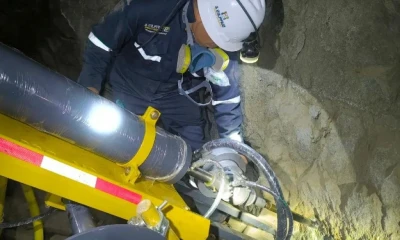 Los trabajos realizados en la zona denominada FDNS arrojaron algunos de los interceptos de mayor ley registrados en la historia del proyecto / Foto: cortesía