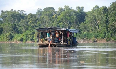 El fiscal adjunto presentó fotografías, videos y demás materiales que recopiló un equipo periodístico informativo / Foto: cortesía Ministerio Público de Perú