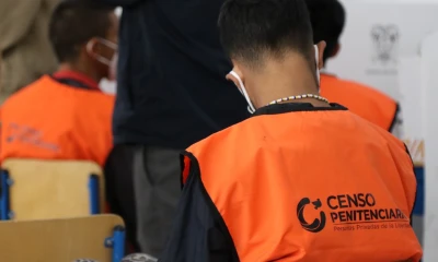 El registro comenzó en la cárcel de Tulcán, capital de la norteña provincia de Carchi y tomará unos tres meses / Foto: EFE