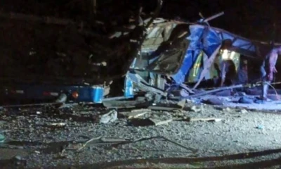 Embajada confirma que había 22 ecuatorianos en autobús accidentado en Panamá / Foto: EFE