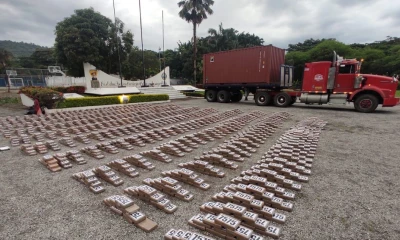 La Policía decomisó cerca de 3 toneladas de droga en Guayaquil / Foto: cortesía Policia Nacional