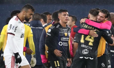 La gran figura del partido fue el arquero ecuatoriano, Moisés Ramírez, quien detuvo las llegadas de David Luis, Ayrton y Gabriel Barbosa / Foto: EFE
