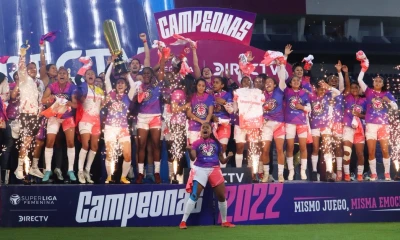 Venció 3-1 en el partido de vuelta a Dragonas (Independiente del Valle) que se disputó en el estadio Banco Guayaquil / Foto cortesía Superliga Femenina