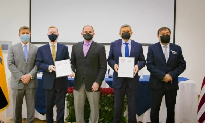 Ecuador y EE.UU. firmaron un Memorándum de Entendimiento para mitigar erosión del río Coca?? / Foto: cortesía de la embajada de EE.UU.