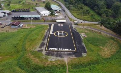 El Ejército inauguró helipuerto en Sucumbíos / Foto: cortesía El Universo