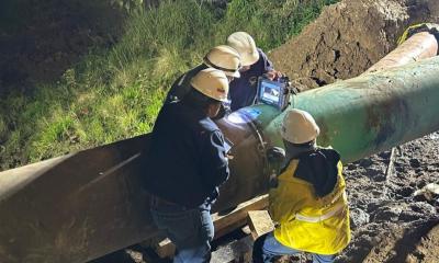 Han pasado ya 10 días desde que un aluvión provocó la rotura del Sistema de Oleoducto Transecuatoriano  / Foto: cortesía Petroecuador
