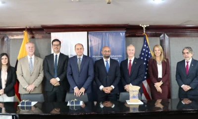 El sector camaronero cerró el 2021 con una cifra mayor a los USD 5.300 millones en exportaciones, casi 40% más que el 2020 / Foto: cortesía Ministerio de Producción