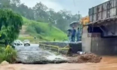 El cierre vehicular se aplicará en el sector de Cononaco, comunidad San Francisco, los días 22 y 23 de abril / Foto: cortesía SNGR