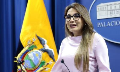 Carolina Jaramillo, vocera de la Presidencia, brindó hoy una rueda de prensa / Foto: cortesía Presidencia