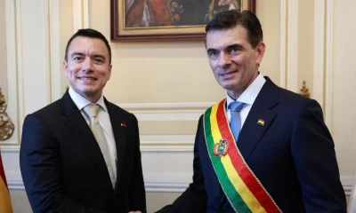 Noboa fue uno de los primeros gobernantes de la región en felicitarlo / Foto: EFE