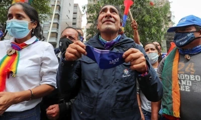 Yaku Pérez va segundo en conteo a falta de procesar 1,85 % de actas / Foto EFE