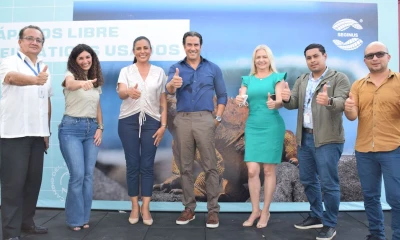 El reconocimiento del jurado se debe a que este sistema colectivo ha logrado declarar Galápagos como territorio libre de neumáticos / Foto: Cortesía Seginus Ecuador