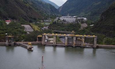 La central hidroeléctrica Agoyán se ha beneficiado de las lluvias en los últimos días / Foto: El Oriente