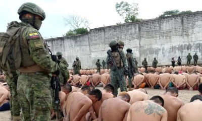 Desde las 06:50, personal de la Policía Nacional y las Fuerzas Armadas ingresó al centro./ Foto: cortesía Ejército