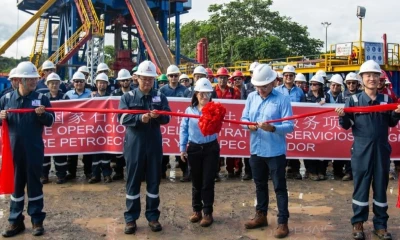 Las operaciones están a cargo de la compañía china, Sinopec / Foto: cortesía Petroecuador