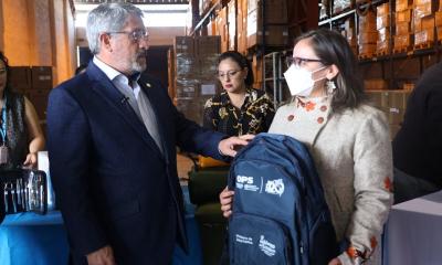 48 kits portátiles irán a las brigadas en zonas de difícil acceso de la Amazonía y Cañar / Foto: cortesía Ministerio de Salud