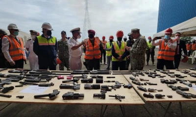 Más de 2.100 armas fueron destruidas por las Fuerzas Armadas / Foto: cortesía Fuerzas Armadas