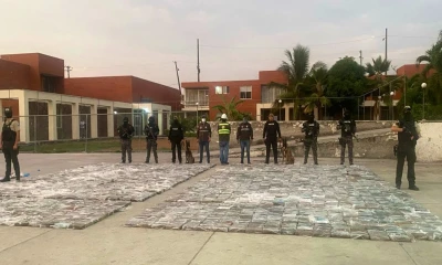 La cocaína tenía como destino a Rusia / Foto: cortesía Policía Nacional 