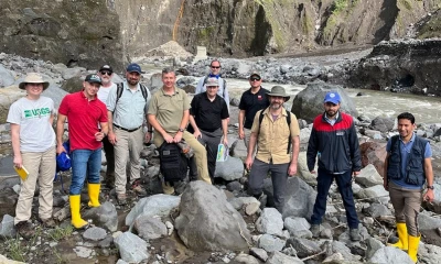 Amy East, geóloga estadounidense, explicó los cambios morfológicos del río / Foto: cortesía Amy East