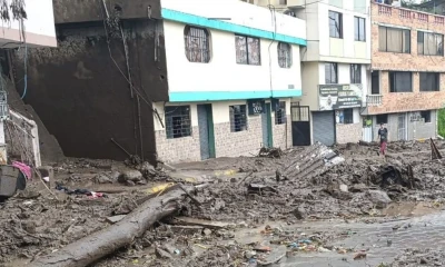 El deslizamiento de tierra ocurrió el 6 de abril en Guápulo / Foto: cortesía