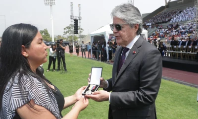 El gobierno rindió homenaje a los 7 héroes policiales que ofrendaron su vida durante su labor de protección a la ciudadanía / Foto: cortesía Secretaría General de Comunicación de la Presidencia