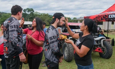 El flujo de visitantes estuvo marcado por la realización de la "Baja Amazónica", una competencia deportiva que recorre rutas de selva, ríos y caminos rurales / Foto: cortesía Prefectura de Pastaza
