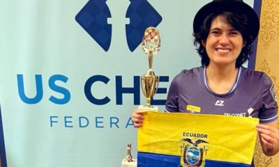 Carla Heredia, campeona del US Women Open de ajedrez/ Foto: cortesía Carla Heredia