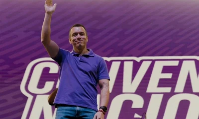 La convención nacional de ADN se realizó en el coliseo Voltaire Paladines Polo / Foto: cortesía Sade Fritschi