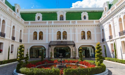 El Palacio de Najas es parte del edificio matriz de la Cancillería, en Quito. Foto: Primicias