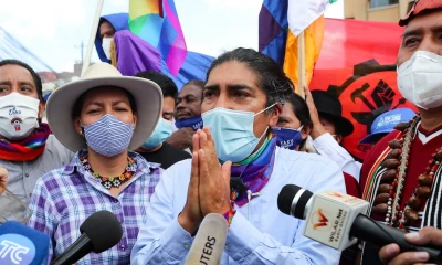 Indígenas convocan a movilización por posibles maniobras contra Yaku Pérez / Foto EFE