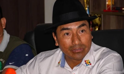 El MICC convocó a la militancia indígena y a la comunidad internacional a mantenerse en alerta / Foto: cortesía Leonidas Iza