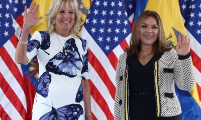 Primeras damas de Ecuador y EE.UU. hablan de educación, pandemia y democracia / Foto: EFE