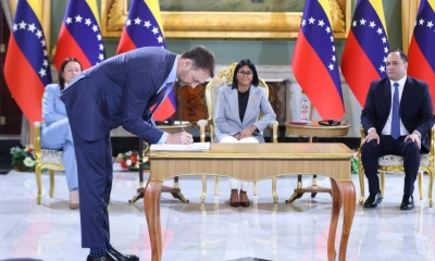 El yacimiento, ubicado en una zona marítima compartida con Trinidad y Tobago, cuenta con siete reservorios de gas natural / Foto: cortesía Presidencia Venezuela