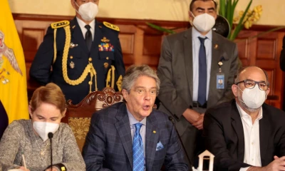 Lasso insta a un esfuerzo conjunto para sacar al país de la crisis en paz / Foto: EFE