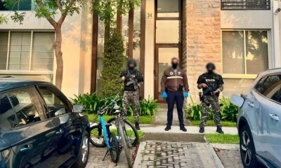 Los allanamientos se llevaron a cabo en Guayaquil y Samborondón / Foto: cortesía Fiscalía General