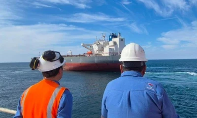 El cargamento ecuatoriano llegó a bordo del buque tanque Lord Byron 21 / Foto: cortesía Petroperú